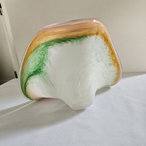 Multi Colored Murano Fruit Bowl